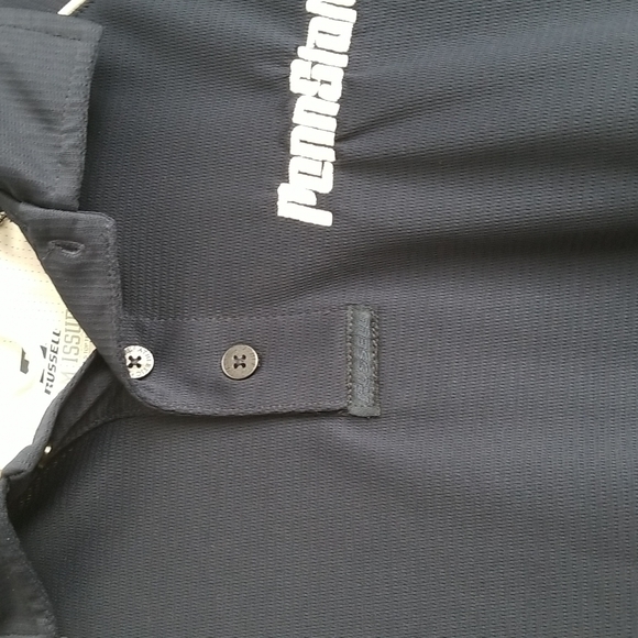 Russell Men's Penn State Polo Long Sleeve Shirt - Picture 5 of 11